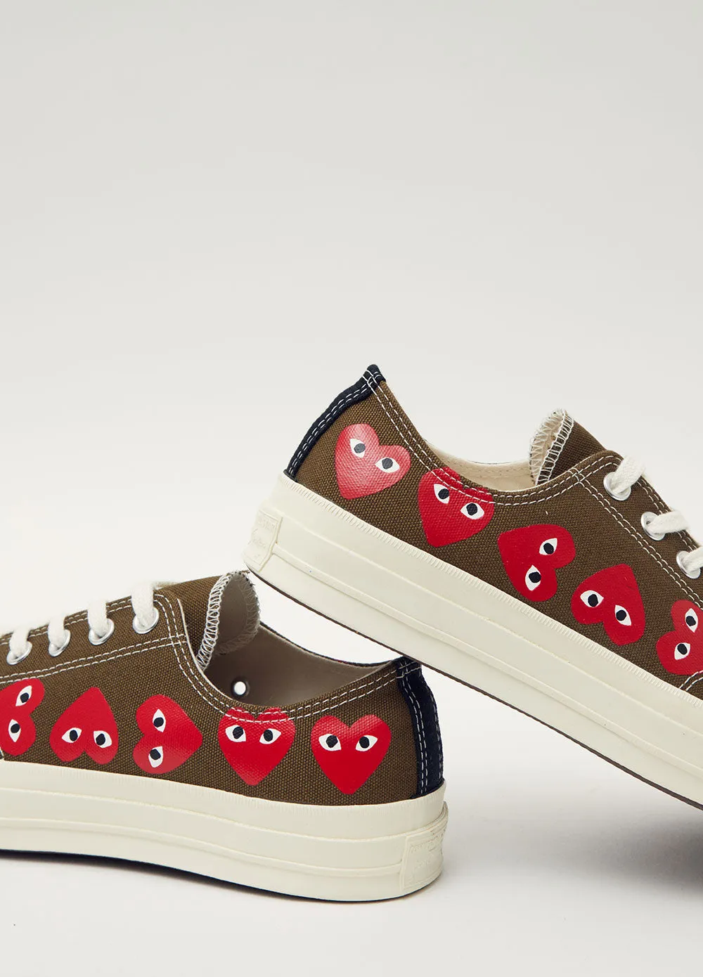 Patent Leather junior Incu | Comme des Gar?ons K117 Chuck Taylor Low Khaki