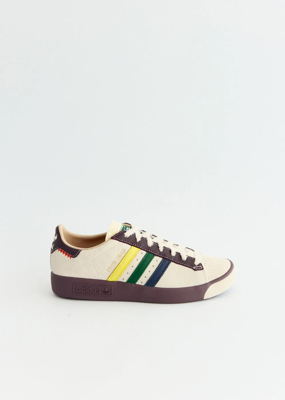x Brain Dead Forest Hills 'Cream White' Sneakers Grip Support