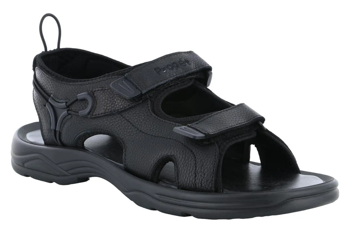 Classic Propet Surfwalker II Sandal Black