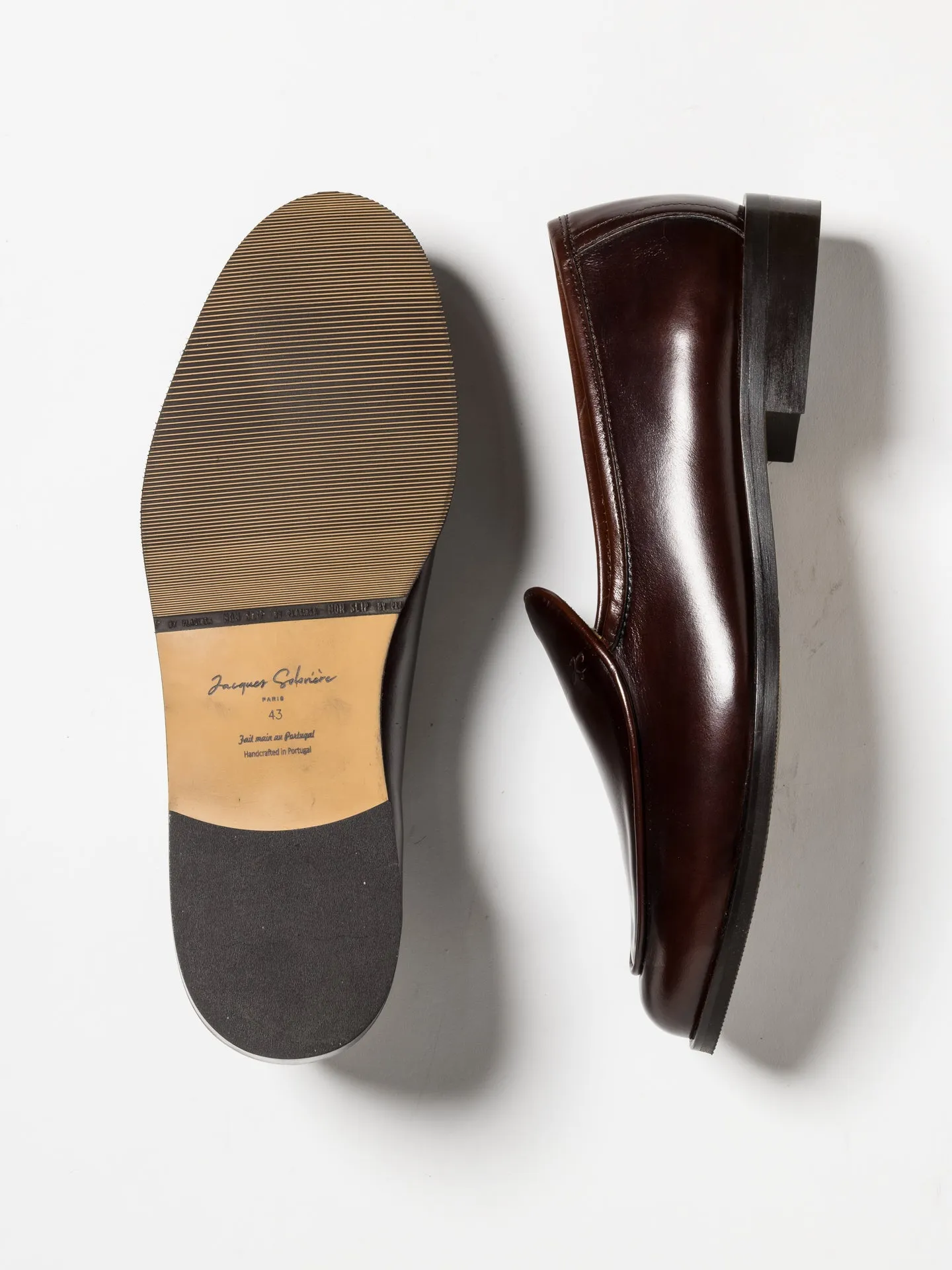 Lightweight Design JACQUES NEW DARK BROWN LEATHER