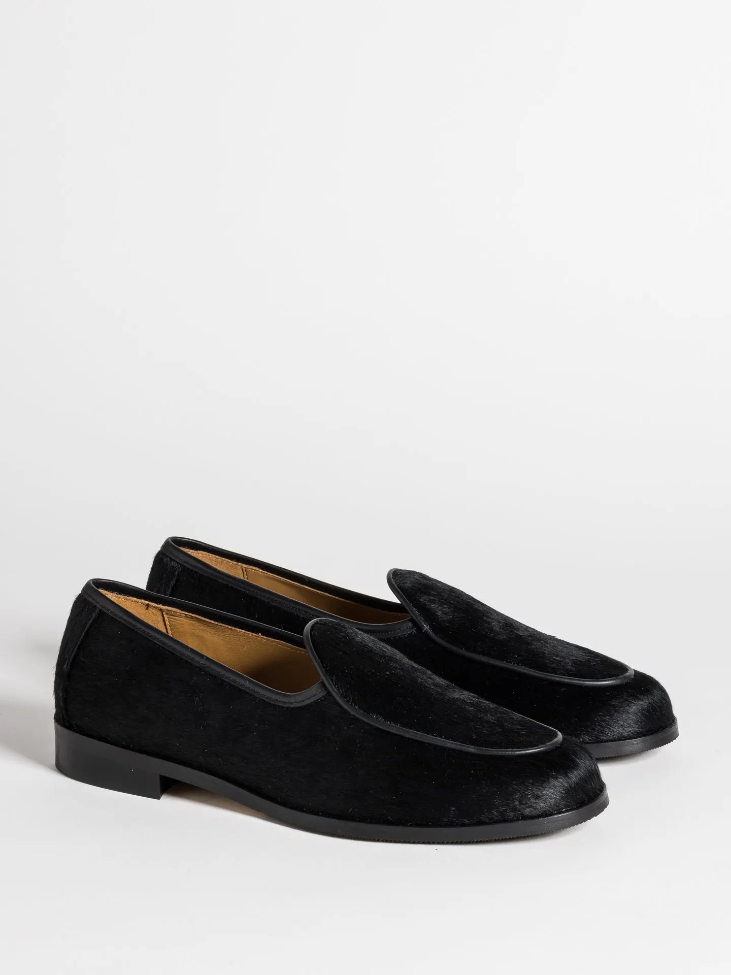 Versatile Boots Wedding Mode JACQUES NEW HAIRY CALF BLACK