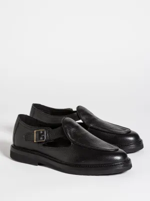 Base Fit Comfortable Wear JO BLACK GRAINED