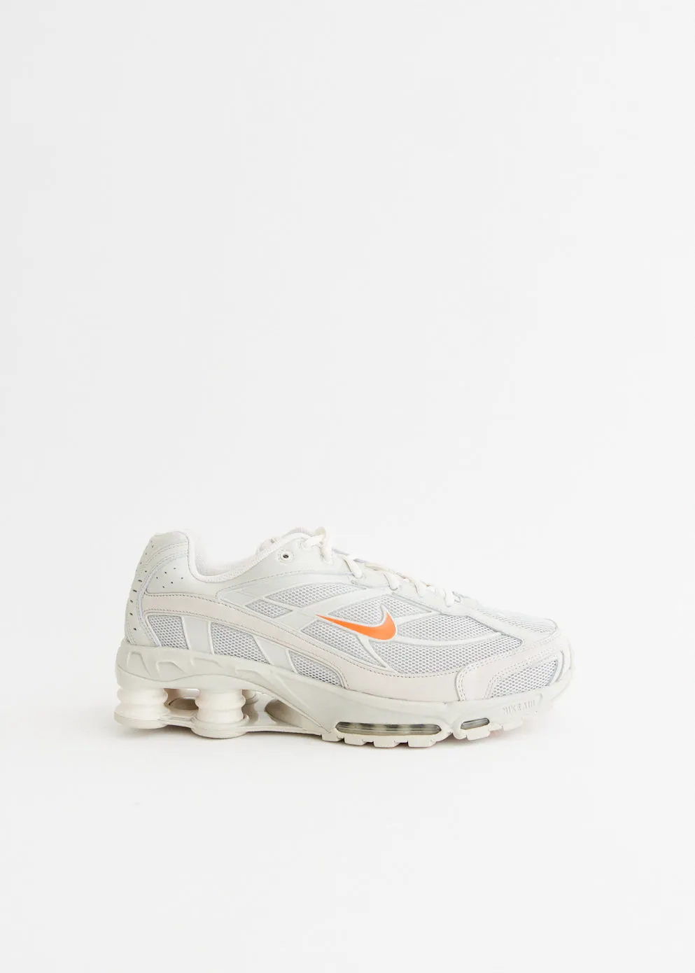 stain - resistant Shox Ride 2 'Light Bone Turf Orange' Sneakers
