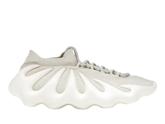 Stretch Fabric synthetic upper material YZY 450 Cloud White