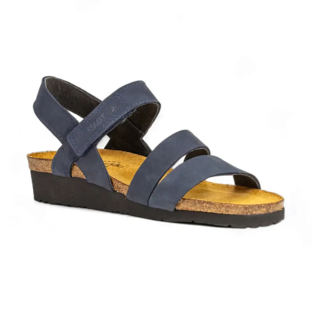 Kayla Sandal Navy Velvet (7806-D74) most durable