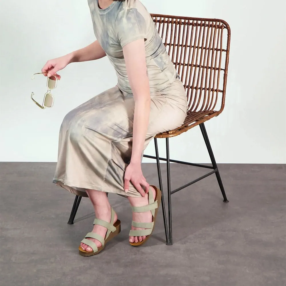 Kayla Sandal Sage (7806-GCA) Ultra-soft fit Elegant flair