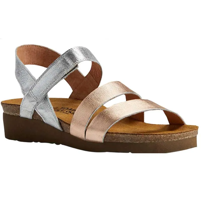 Kayla Sandal Silver and Rose Gold (7806-NUX) humid - weather cross - trainers - specific features