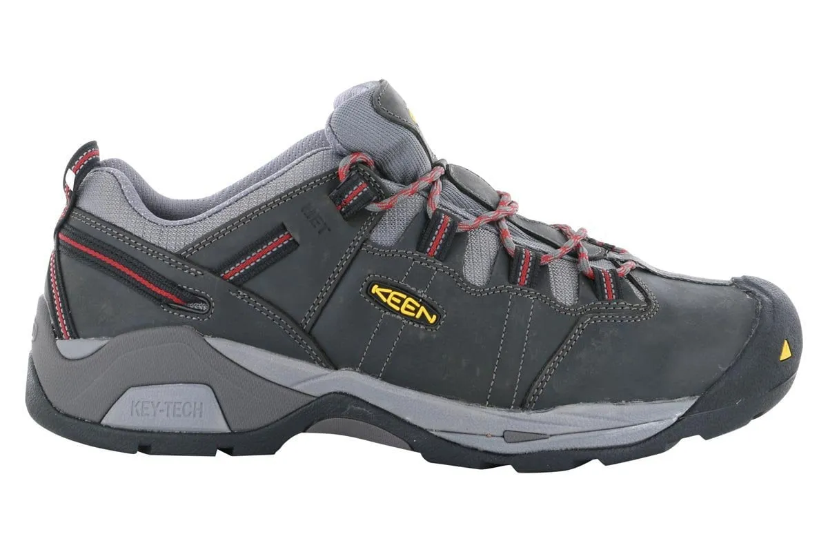 Keen Utility Detroit XT Steel Toe Met Guard Shoe Slim Line Wine Rich