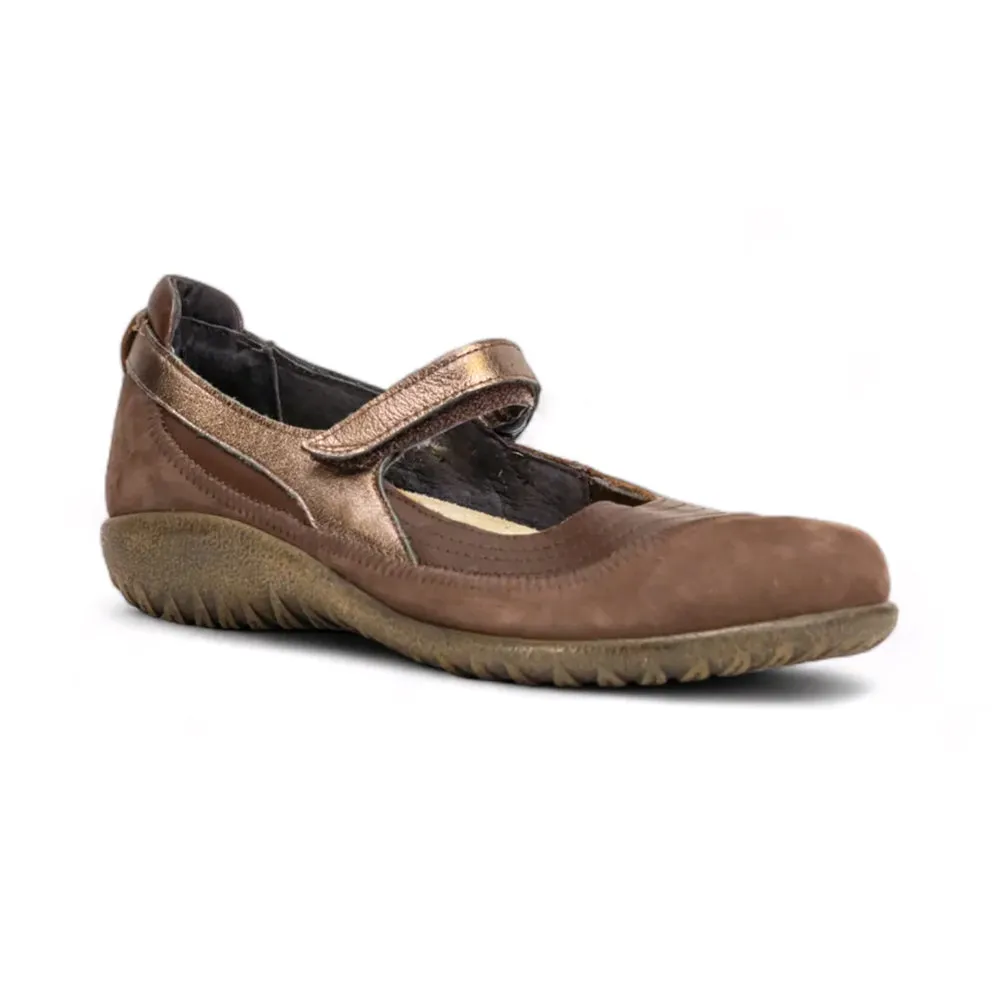 Kirei  (11042) - Toffee Brown Leather baby captivating