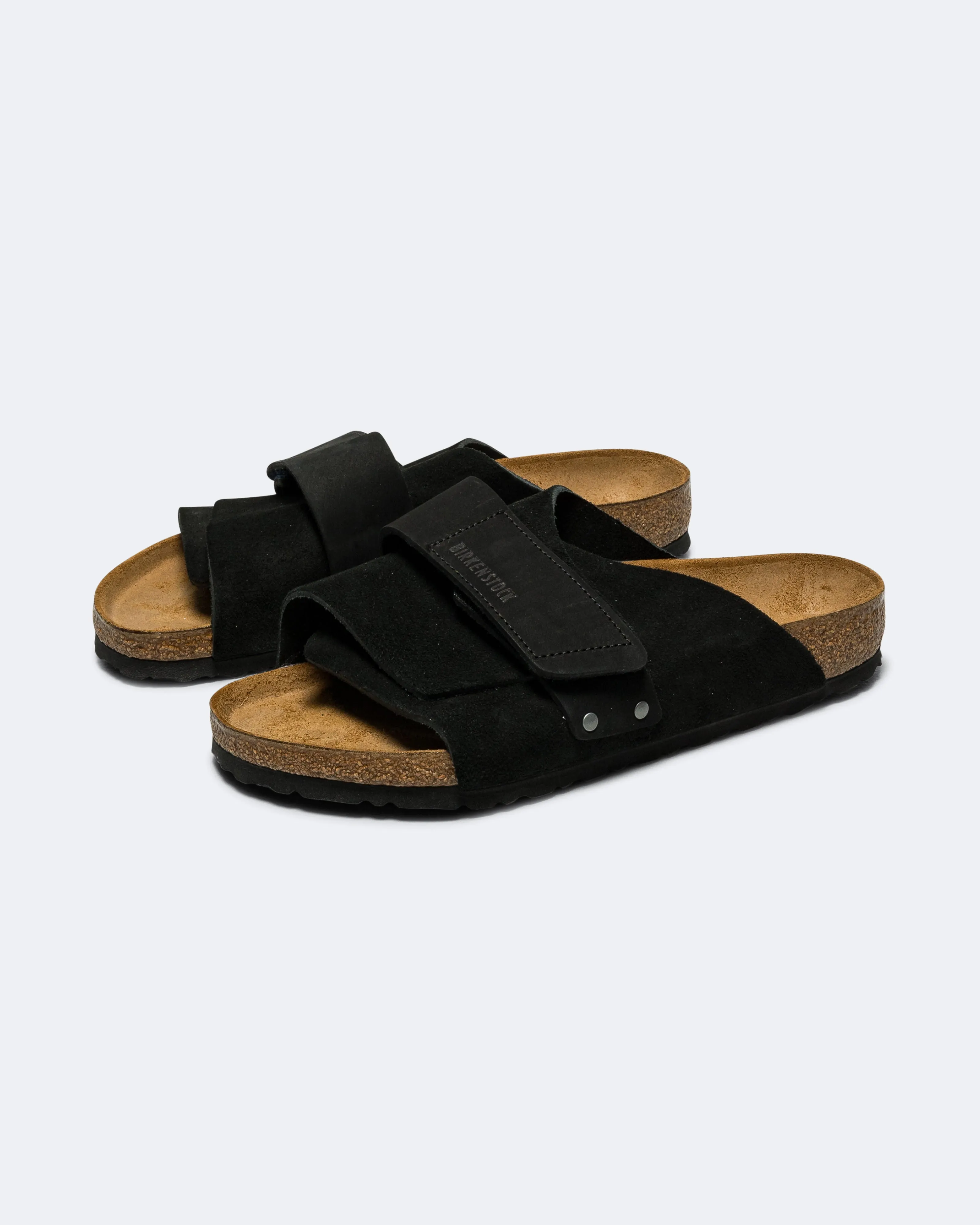Minimalist Design Soft Straps Kyoto - Black Suede/Nubuck Leather