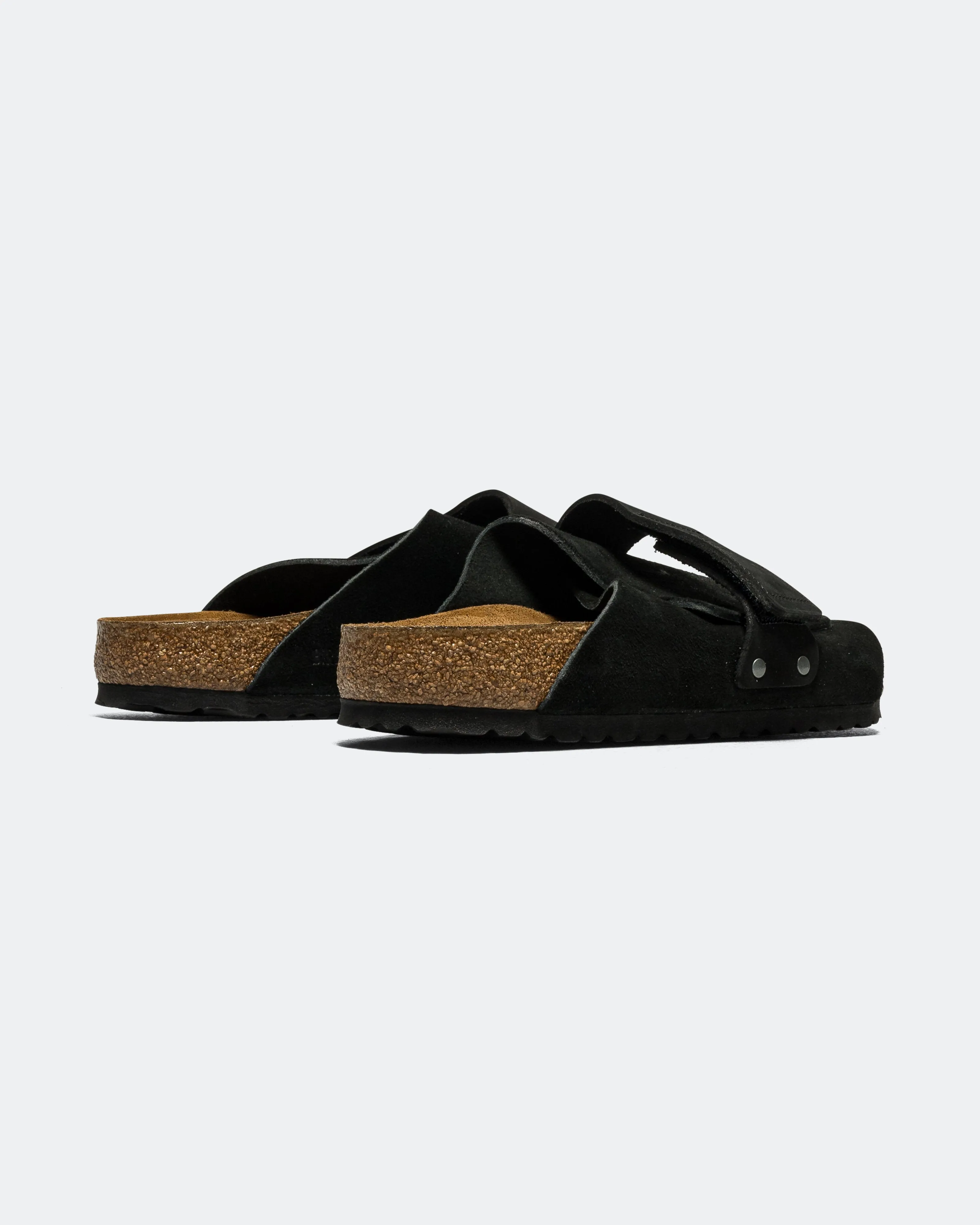 Open Design Kyoto - Black Suede/Nubuck Leather