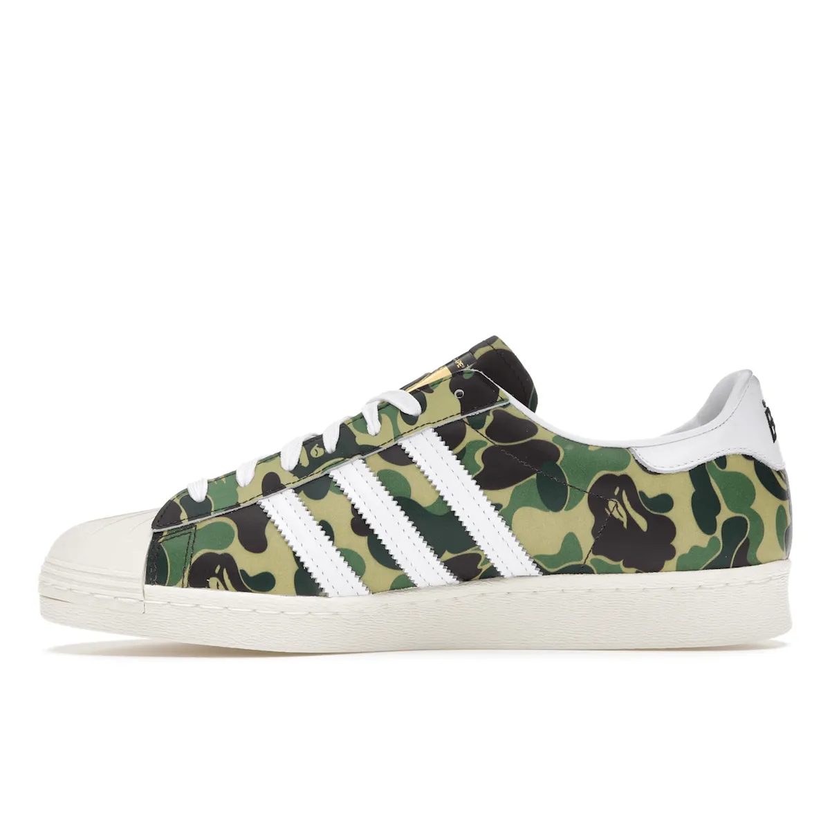 Adidas Superstar Bape ABC Camo Green Flexible Style Trend Setting