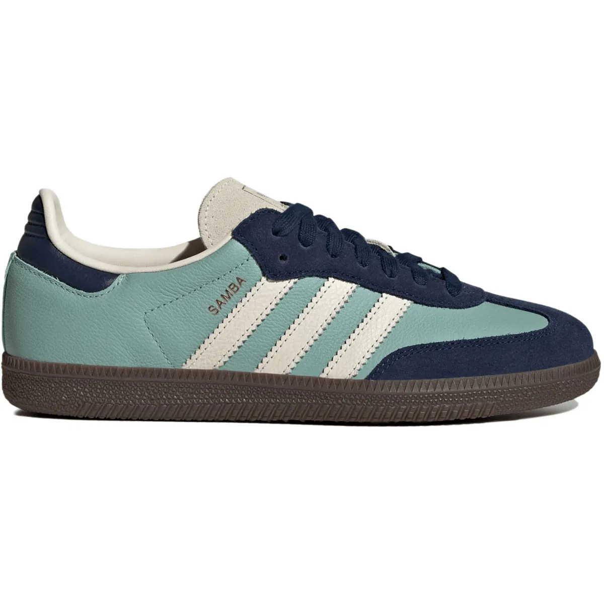 Adidas Samba OG Hazy Green Night Indigo Deep Tread