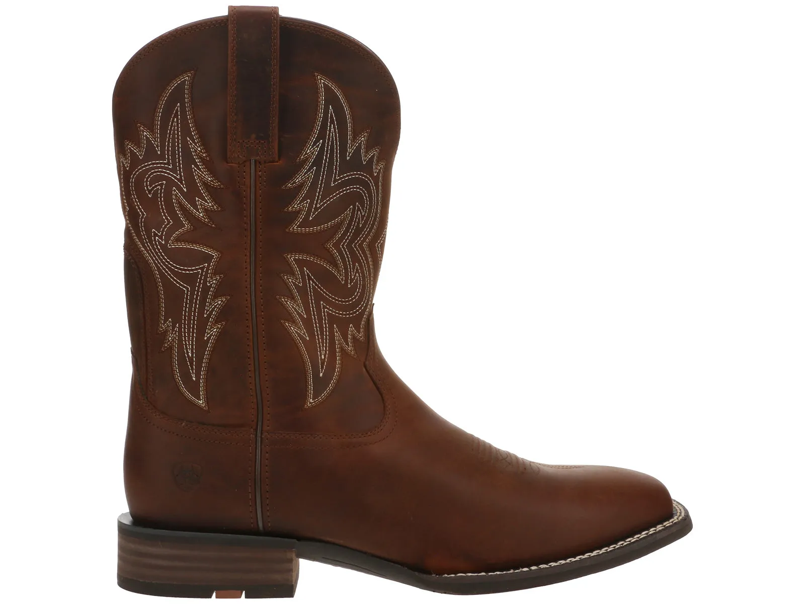 Outdoor Utility Active Comfort Ariat Western Big Rig Square Toe Cowboy Boot Brown