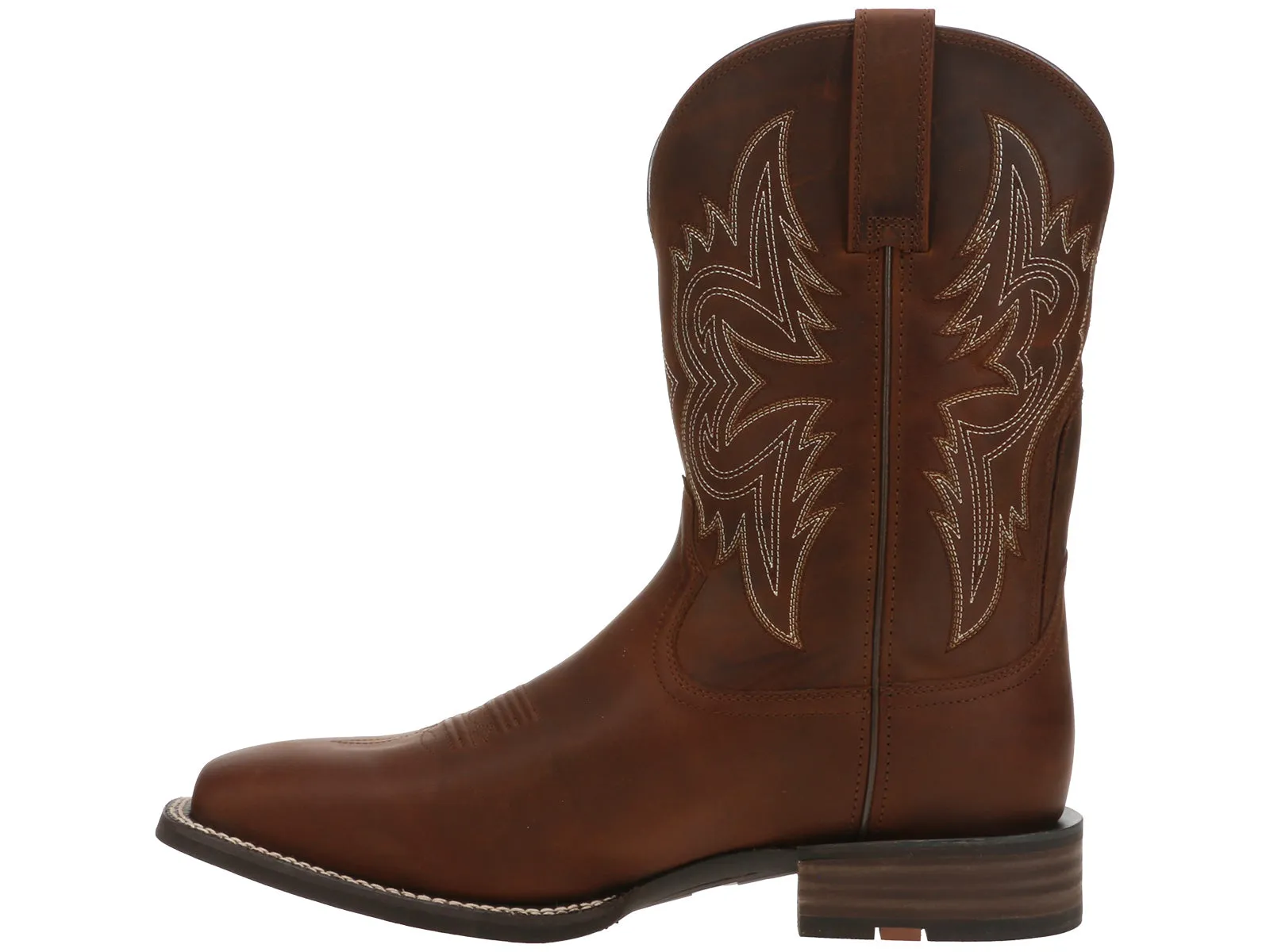 Ariat Western Big Rig Square Toe Cowboy Boot Brown Noise free Easy Pairing