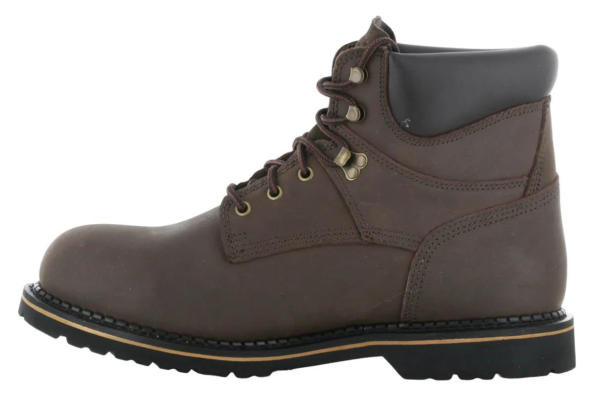 Laredo Hub and Tack 6" Steel Toe Boot Ankle Coverage Comfortable Stretch