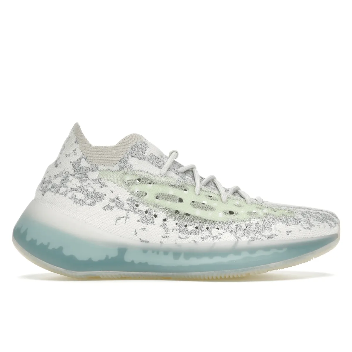shoe model Slip On Adidas Yeezy Boost 380 Alien Blue