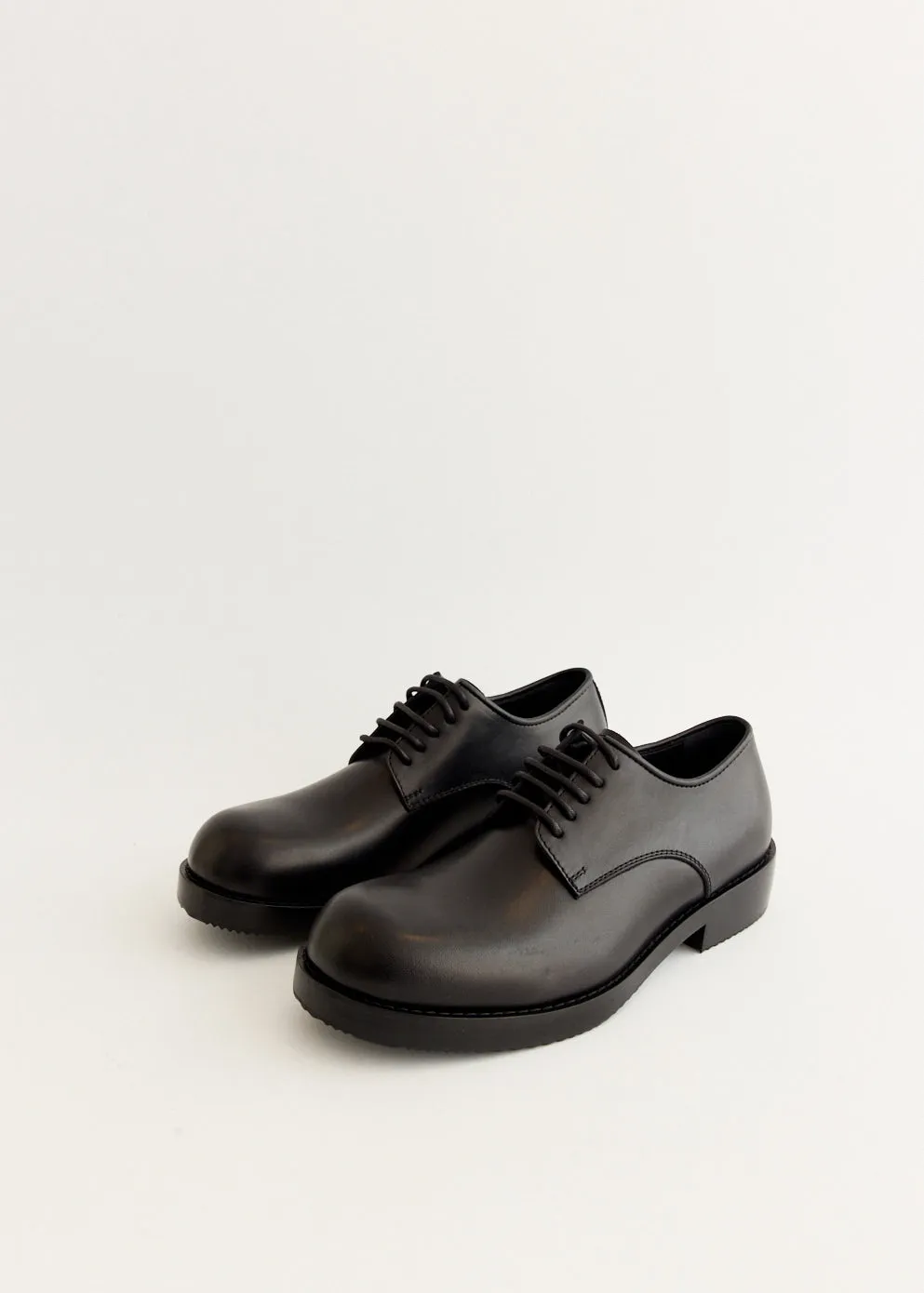 Leather Derby Shoes narrow - fit