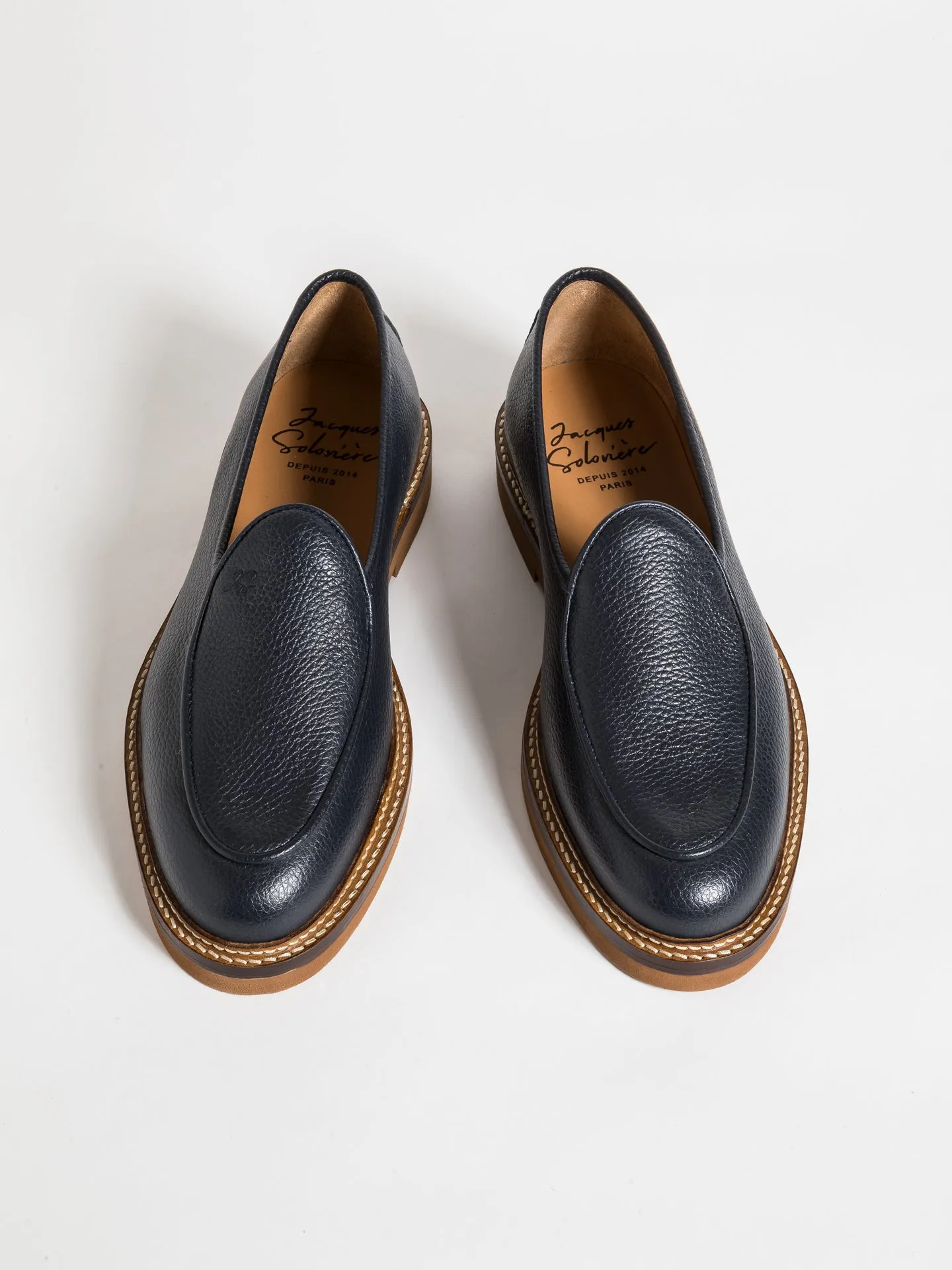 LEX GRAINED NAVY Main Shade Mono Shade