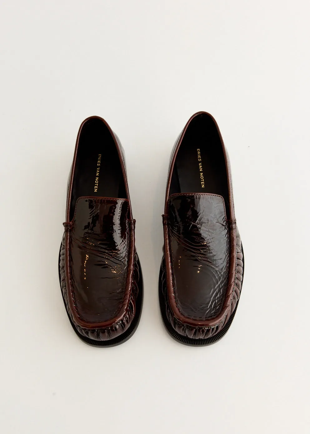 Leather Loafers label Flexible Lining