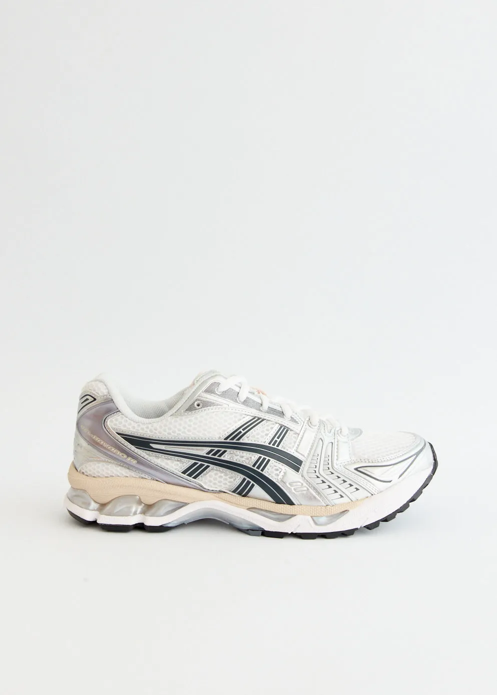 Gel-Kayano 14 'White Graphite Grey' Sneakers College Trend