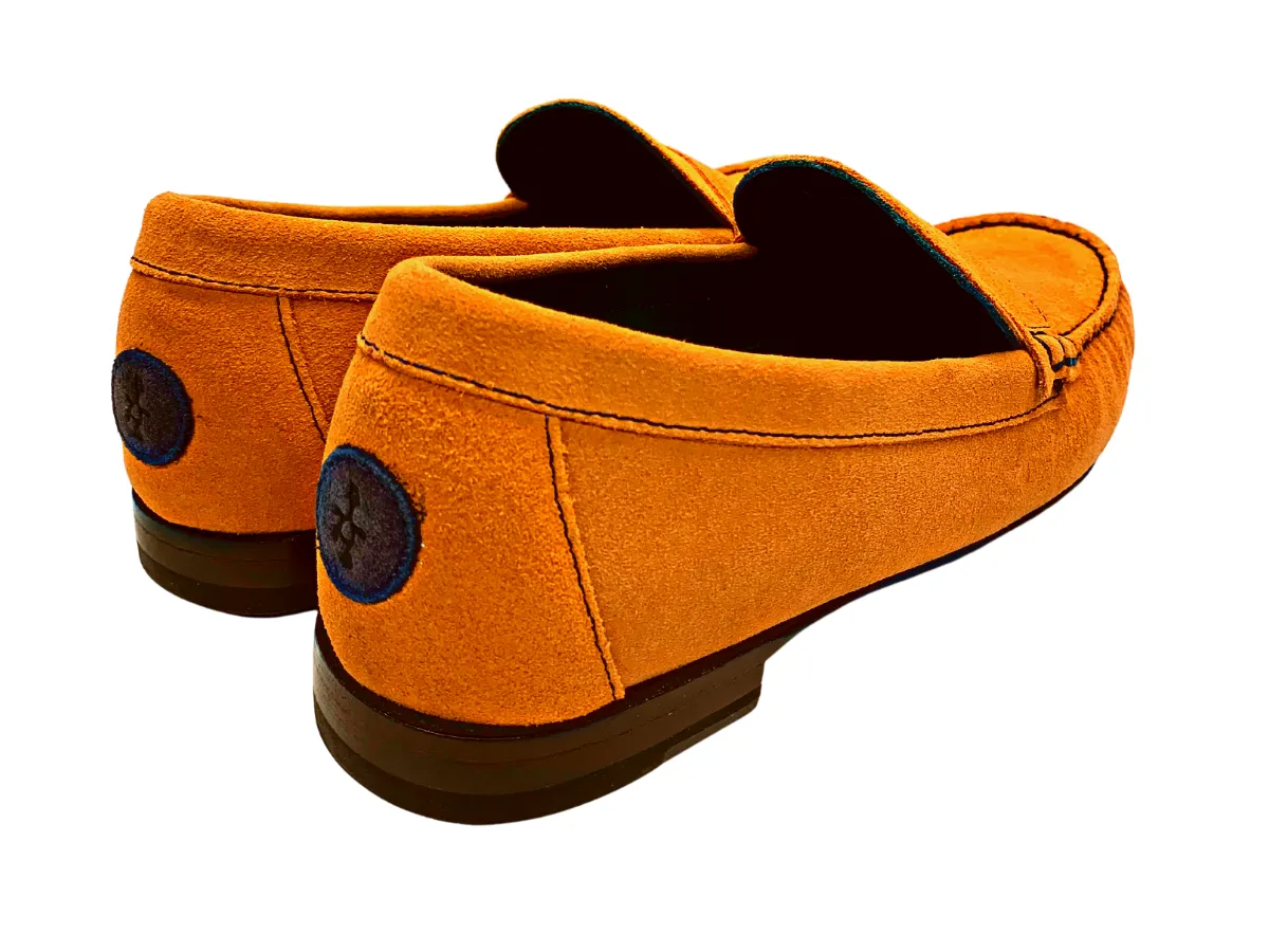Shady Lane The Clementine Suedes Penny Loafer Shoe