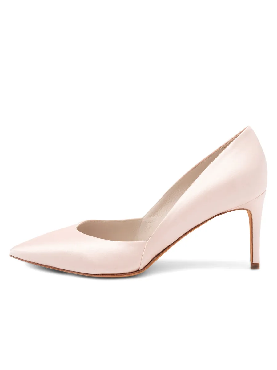 Vegan Brown Seline Pointed Toe Pump