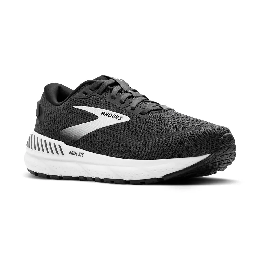Women's Ariel GTS 24 - Ebony / Black / White Ergonomic Support Urban Workout