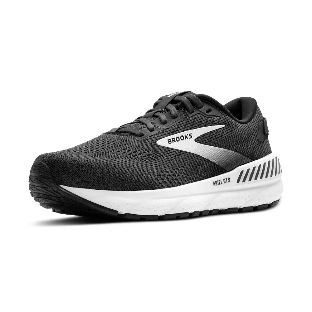 Breathable Material Women's Ariel GTS 24 - Ebony / Black / White