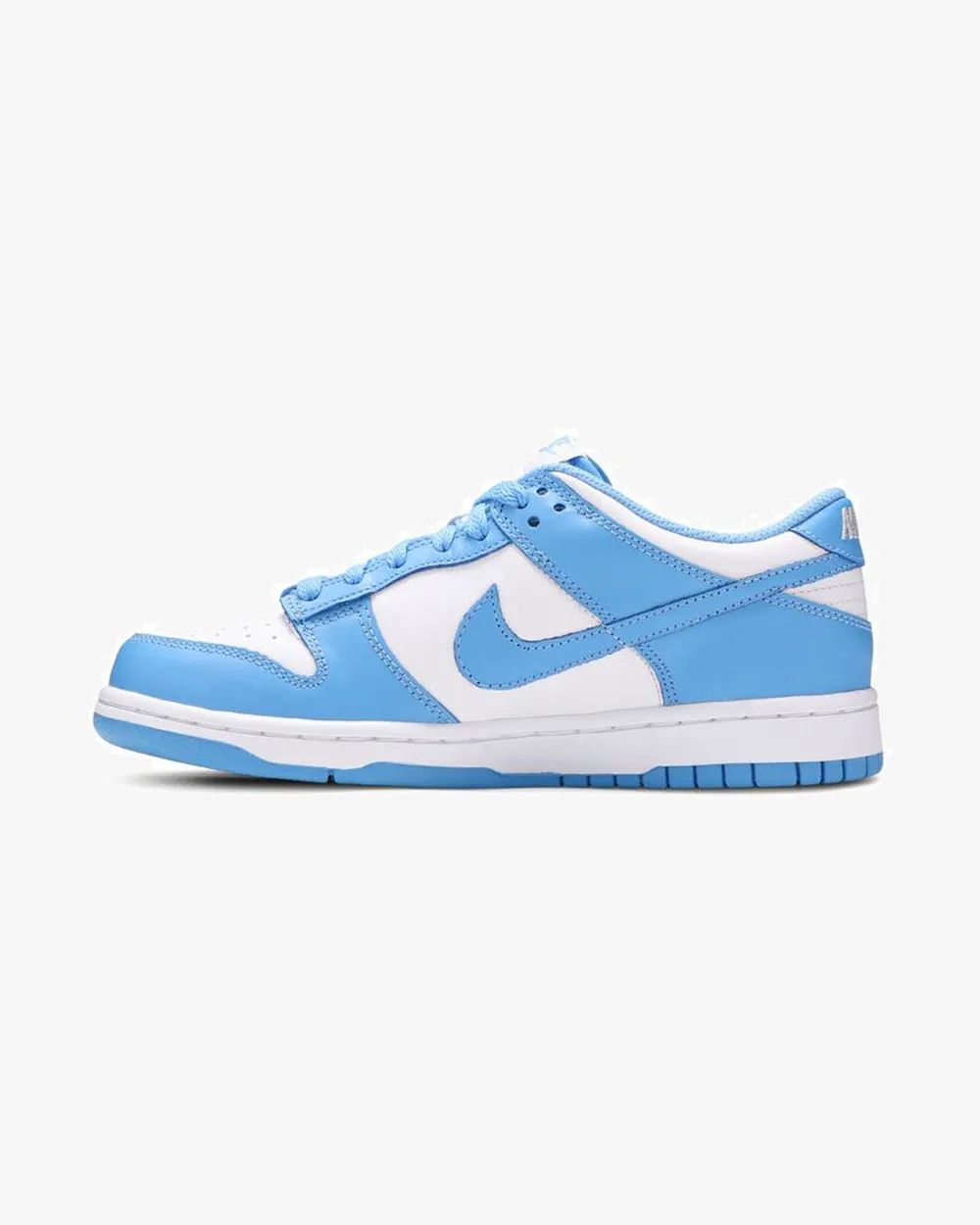 daily life Breathable   fabric NIKE DUNK LOW GS UNC UNIVERSITY BLUE 2021 / 2024