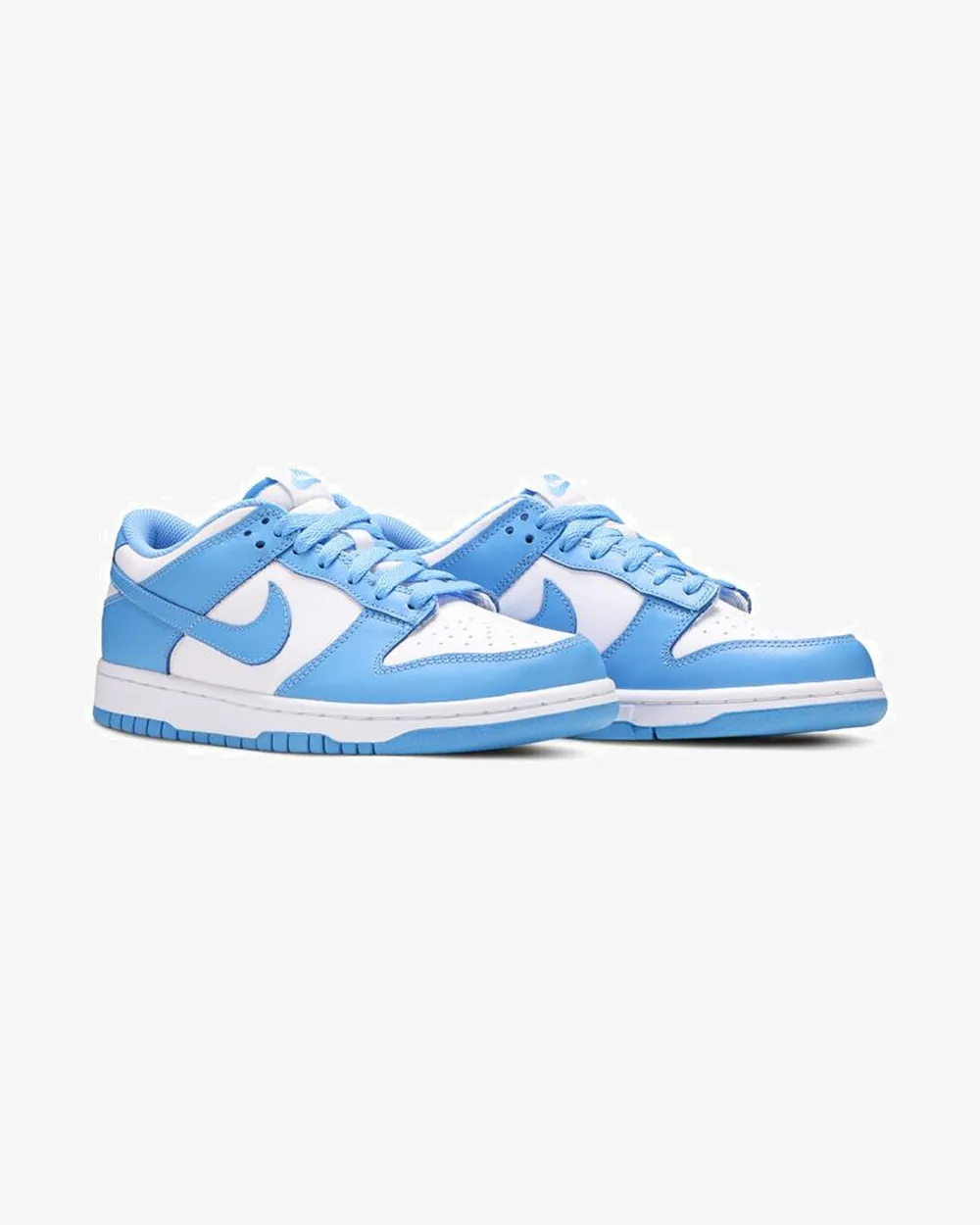 Cool Vibe On Road NIKE DUNK LOW GS UNC UNIVERSITY BLUE 2021 / 2024