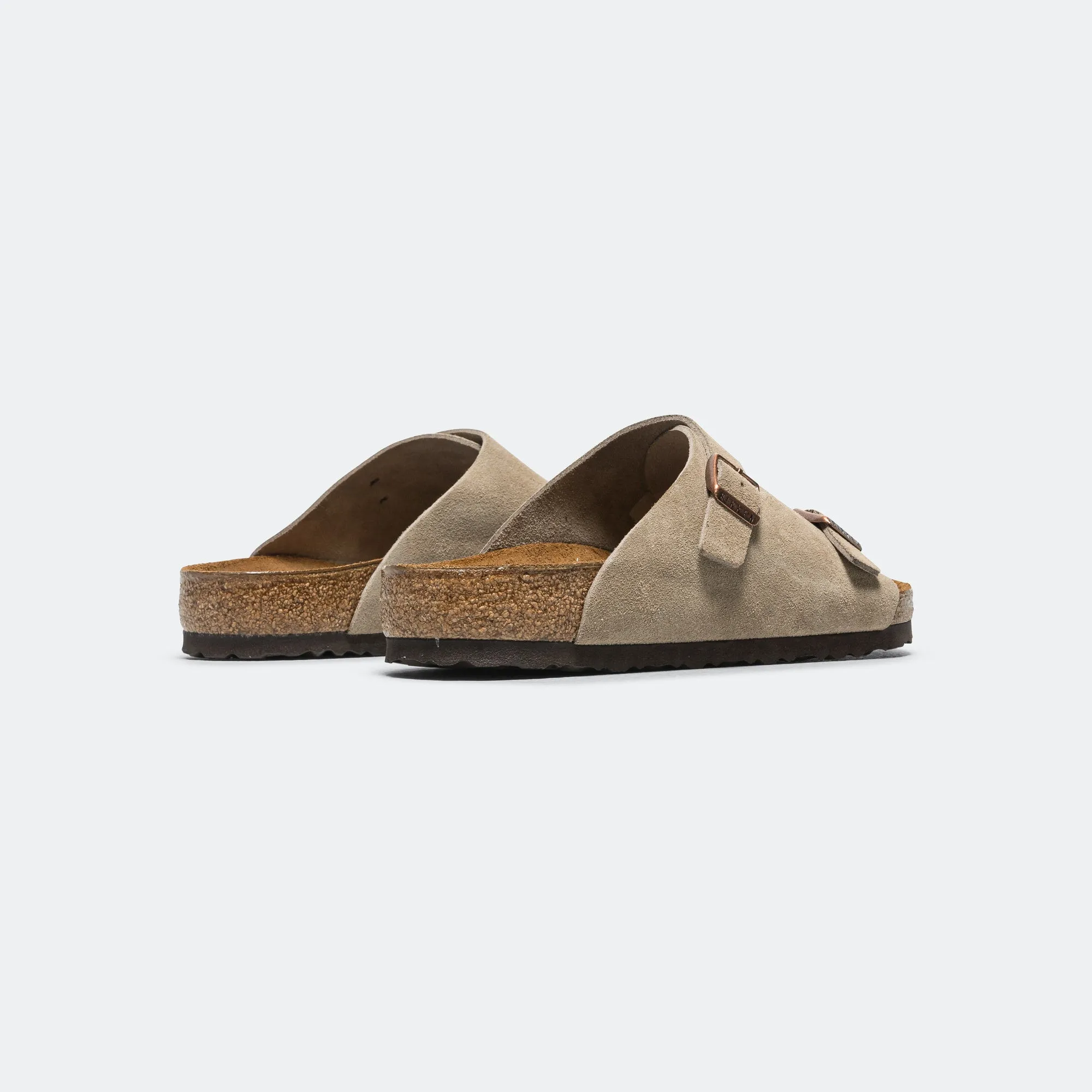 Zurich - Taupe Suede Leather Breath Control