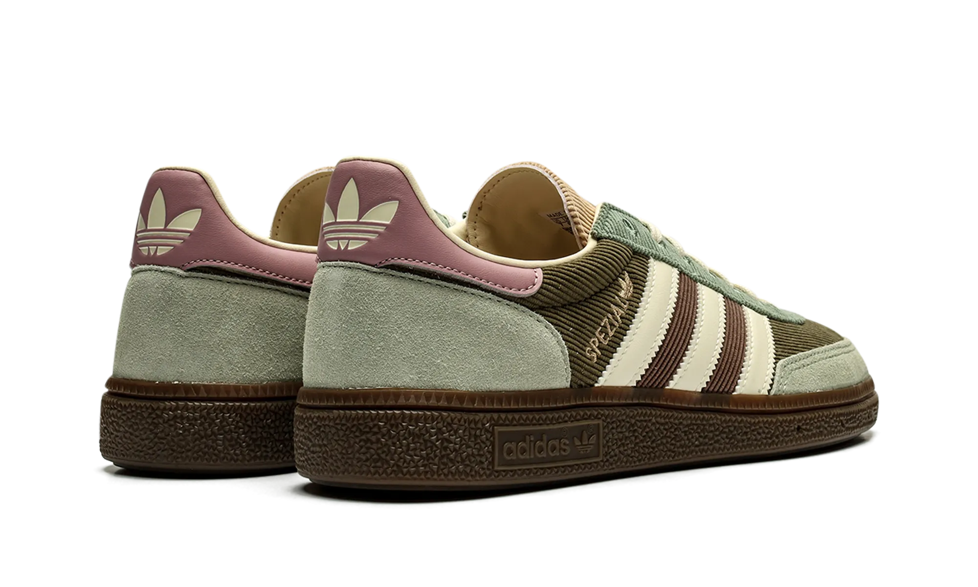 PU midsole Handball Spezial "Silver Green Magic Mauve"