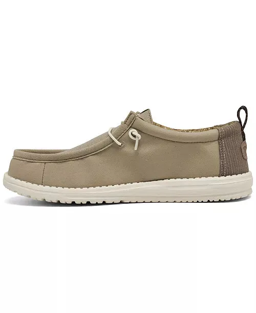 MEN'S WALLY HICKORY DENIM Leather