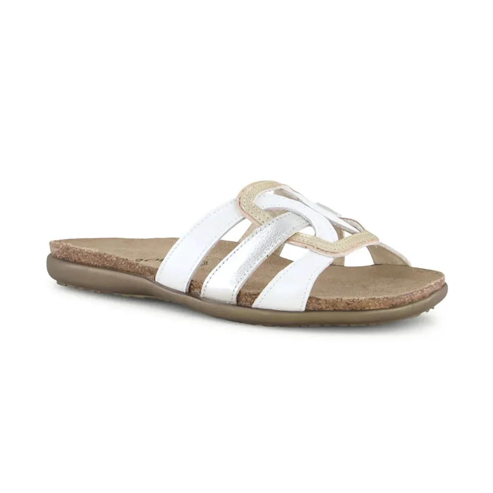 Liv Slip-On Flat Sandal (105150) Padded Arch durable user