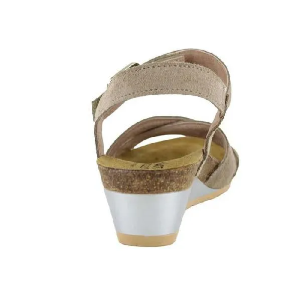 Womens Naot Throne in Almond Flat Sole Effortless Walk