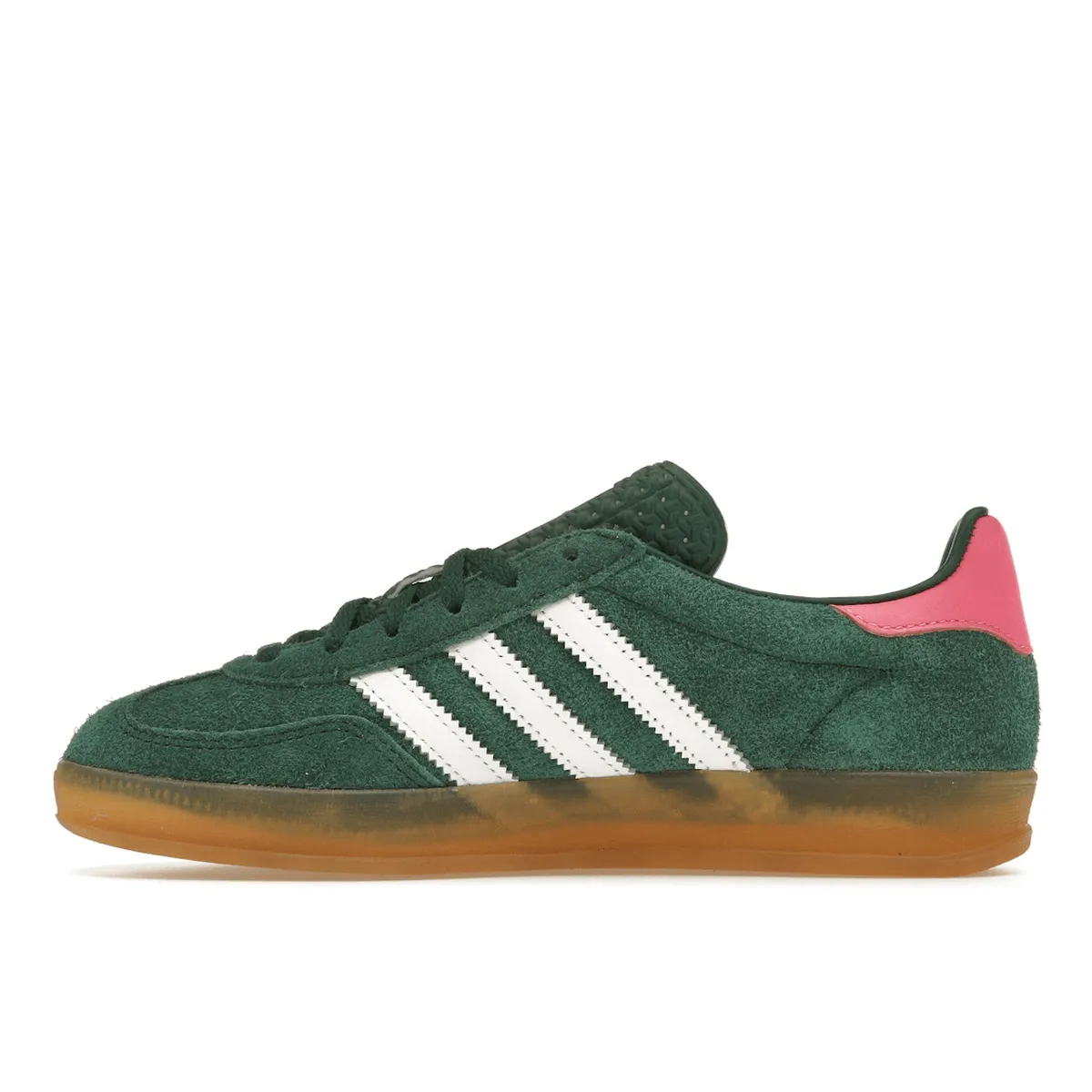 Adjustable   fit Durable Base Adidas Gazelle Indoor Collegiate Green Lucid Pink