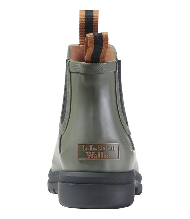 foldable Women's Rugged Wellie Chelsea Boot