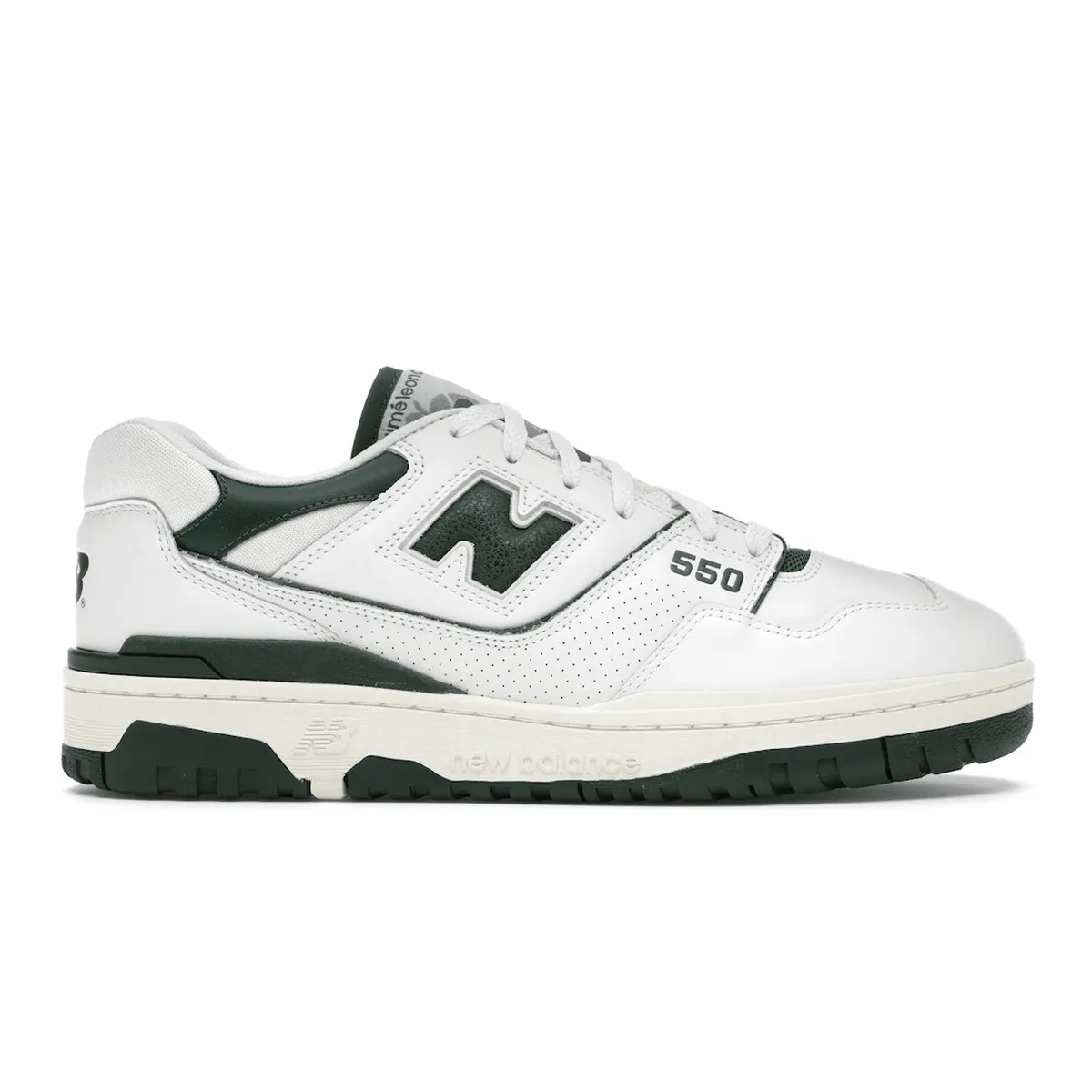 New Balance 550 Aime Leon Dore White Green No Pressure