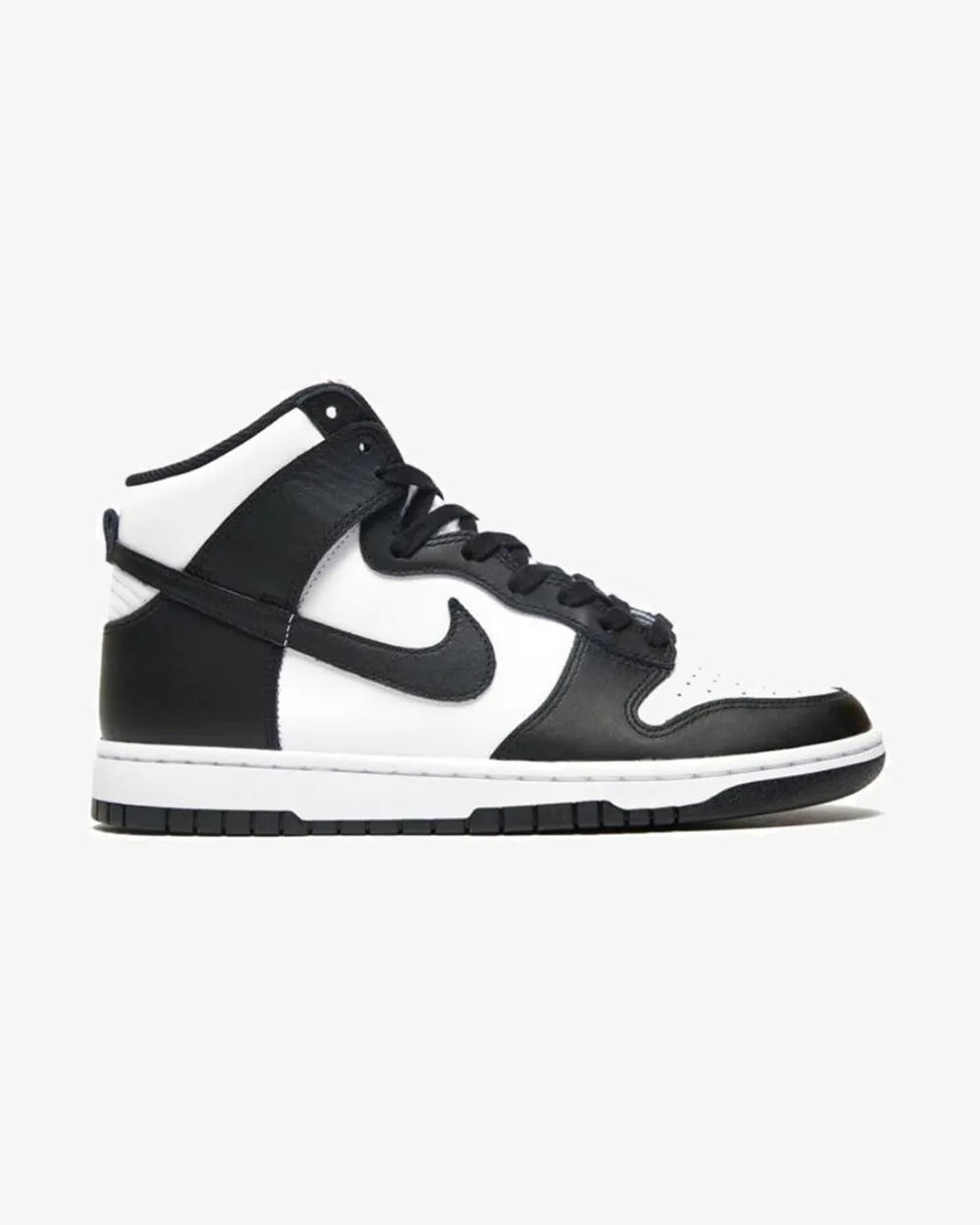 Easy Match Dot Play NIKE DUNK HIGH BLACK WHITE WMNS 2021