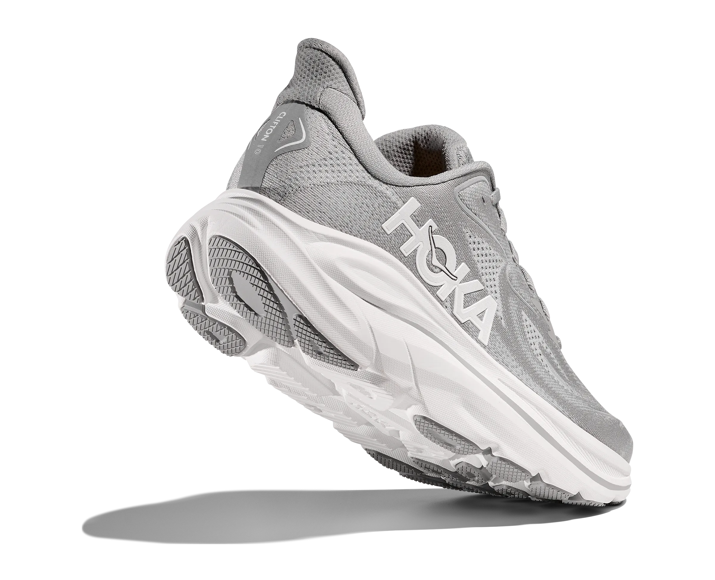 Men's Clifton 10 - Stellar Grey / Stardust synthetic - upper - durability - strength shoes thermal shoes