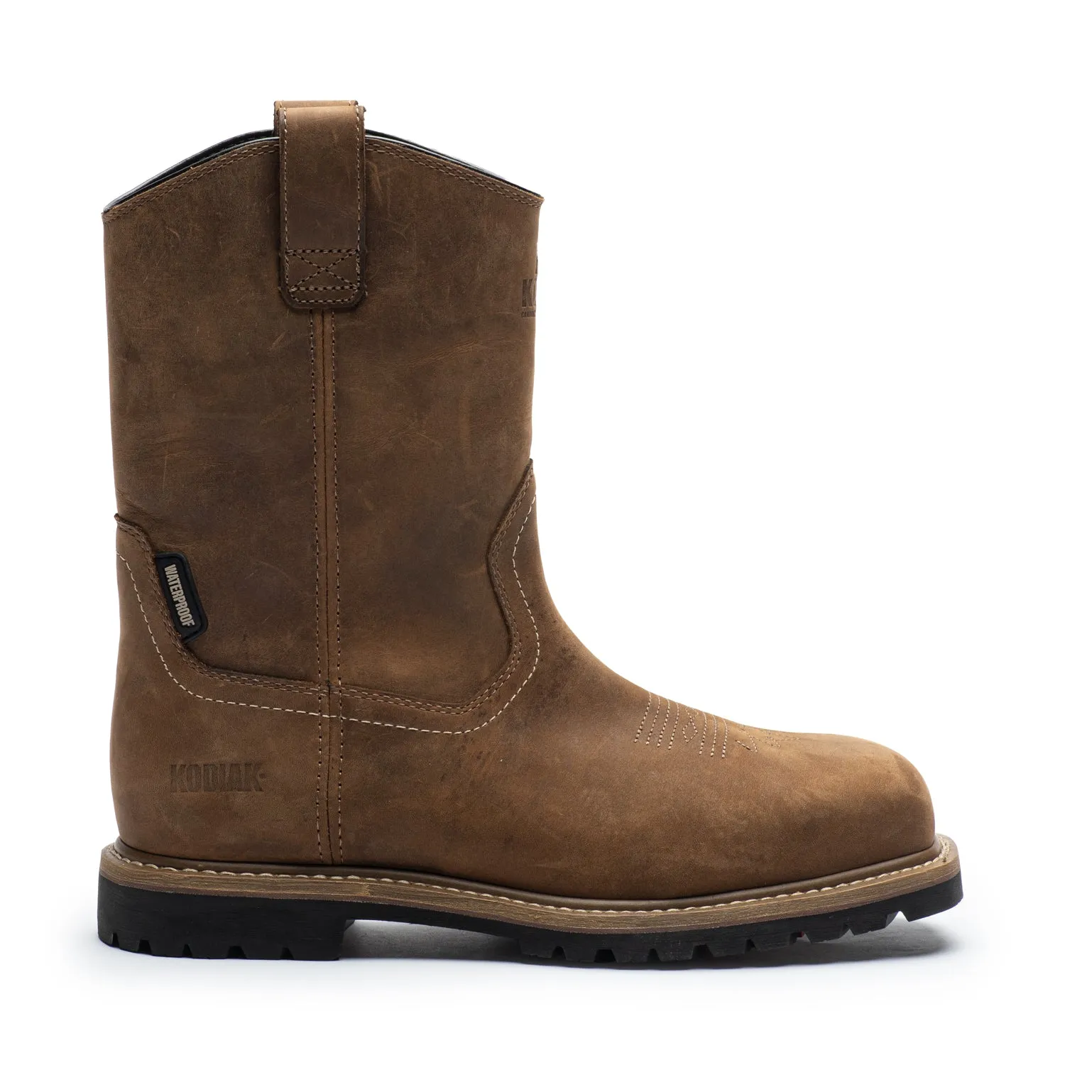 Tough Grip Lundbreck Men's Waterproof 8" Pull-On Work Boots 837CBN