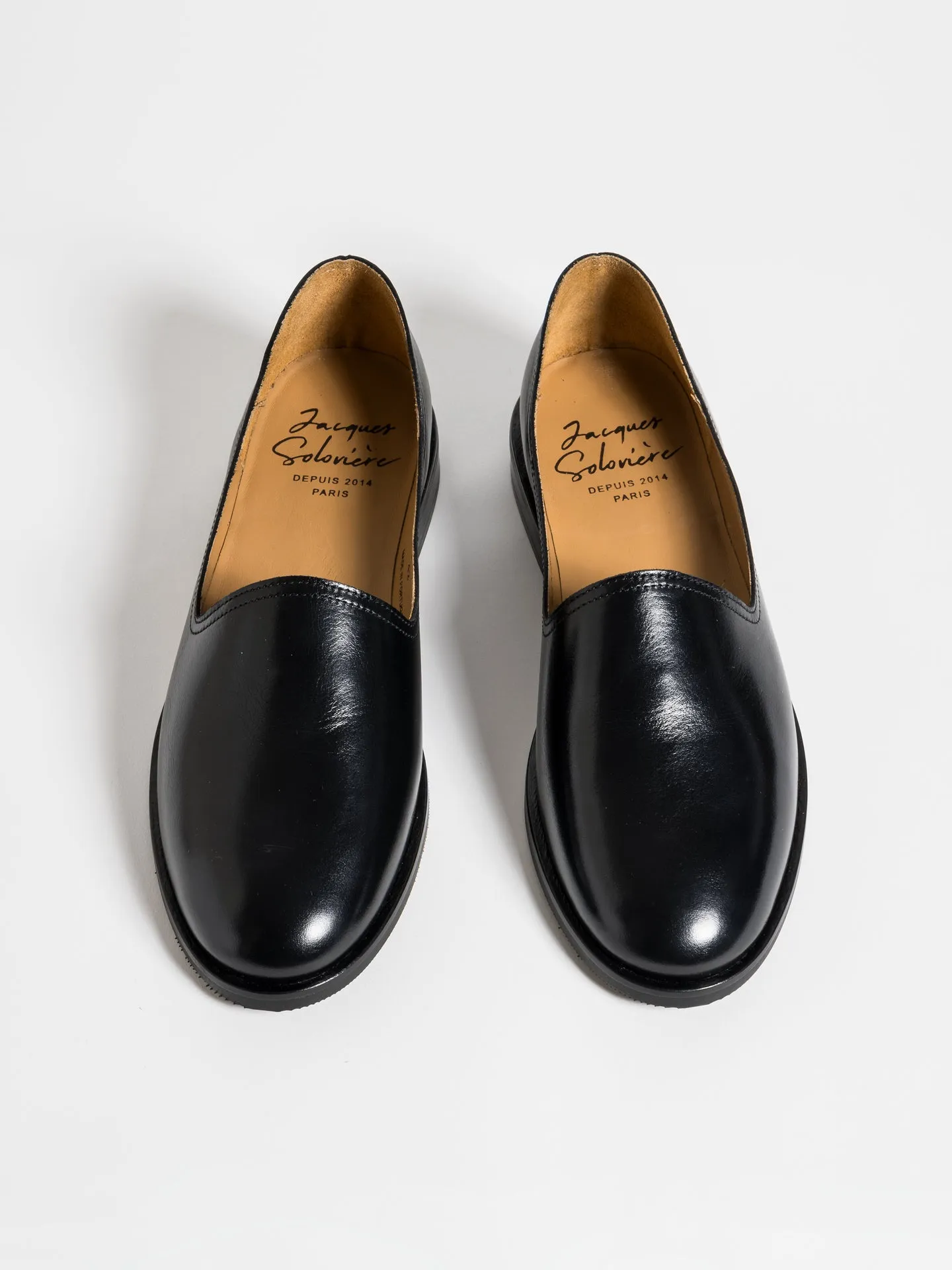 SLIM BLACK LEATHER Boss Shade