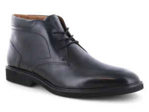 Rockport Flynn Dress Boots Black Premium Leather