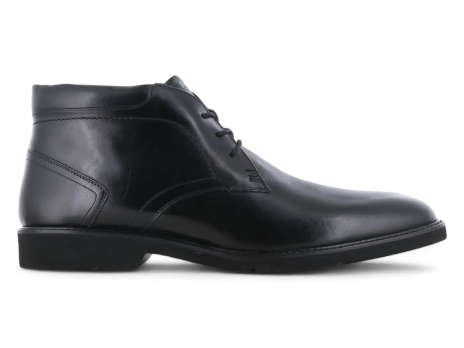 Rockport Flynn Dress Boots Black Chic Design Calm Step