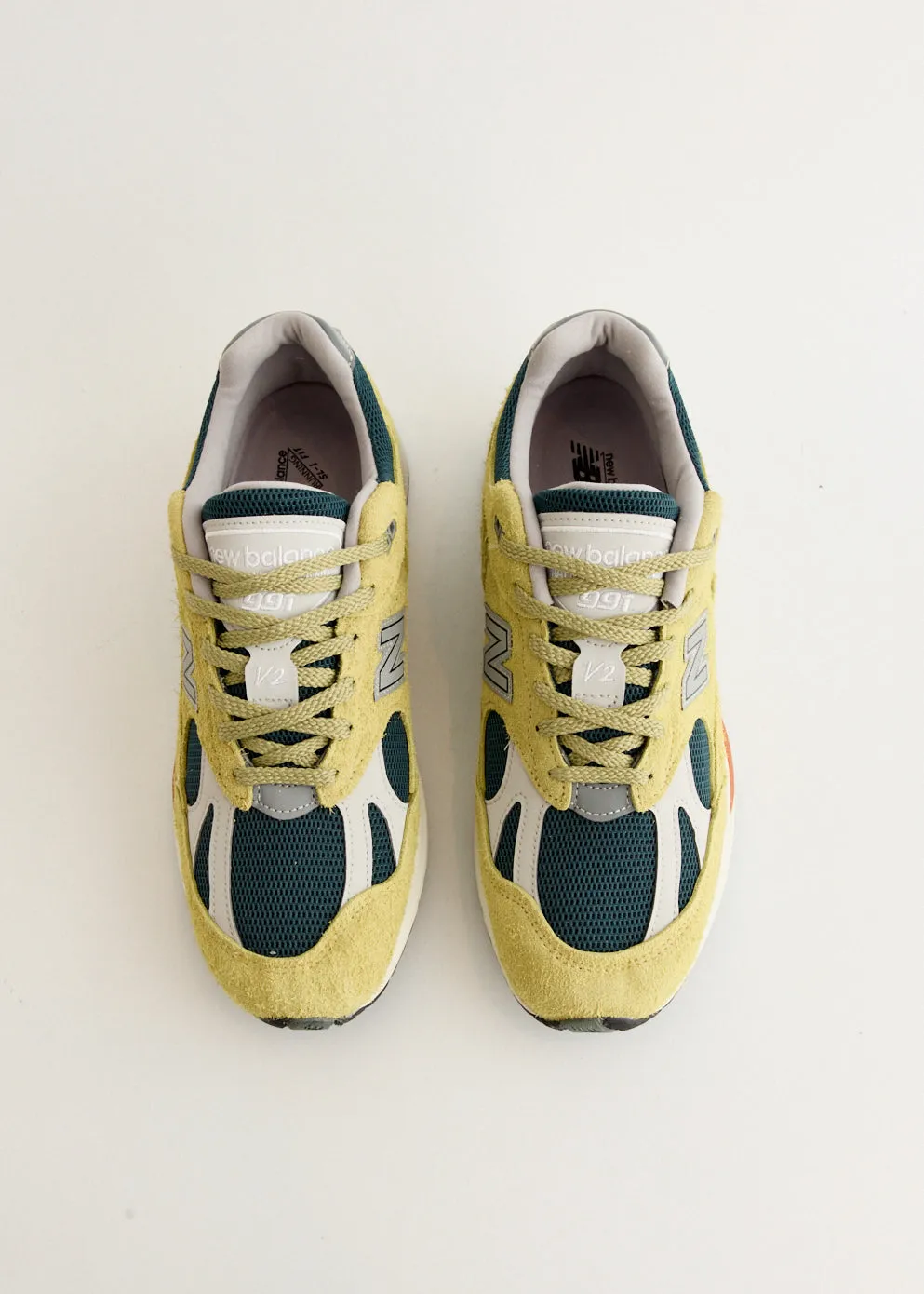 tennis players - specific features tried MADE in UK 991v2 'Beechnut' Sneakers