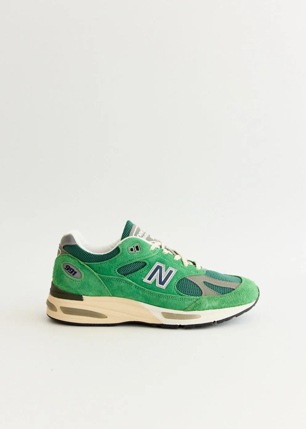 MADE in UK 991v2 'Mineral Green' Sneakers kids' medium All-weather look