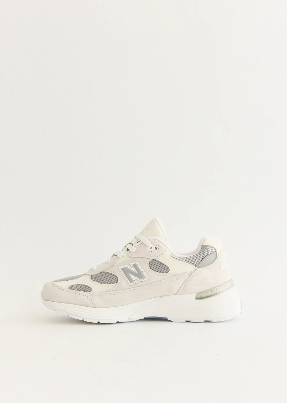 All-Season Wear Affordable Made in USA 992 'White Reflection' Sneakers