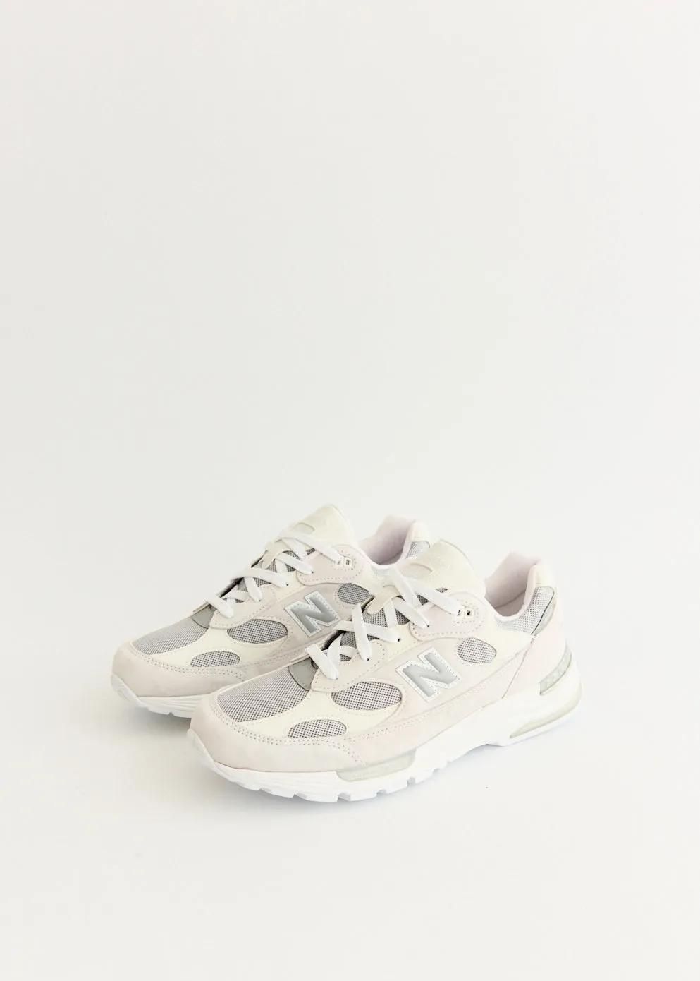 formal user Reliable Made in USA 992 'White Reflection' Sneakers