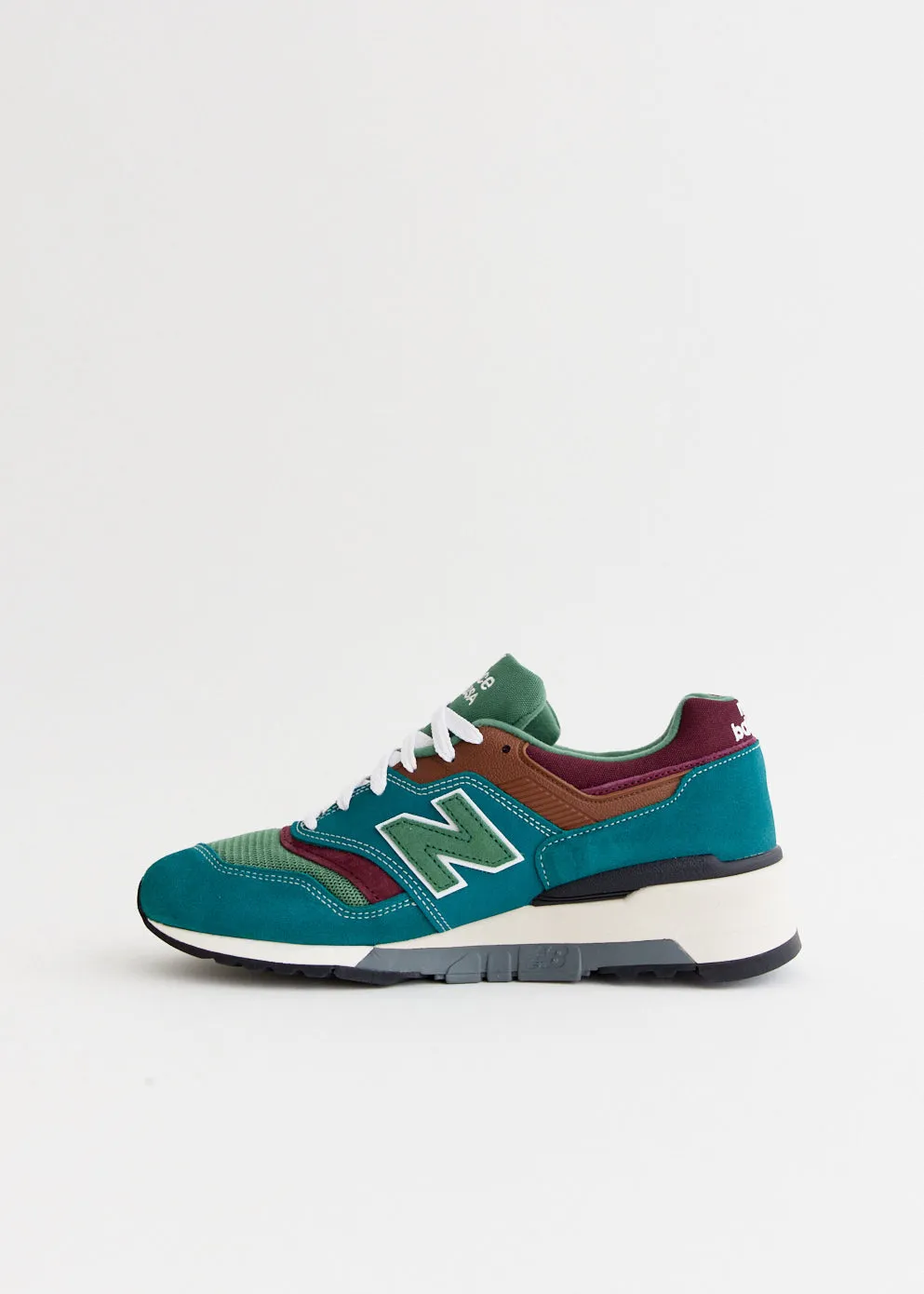 Maximum touch engaging MADE in USA 997 'Vintage Teal' Sneakers